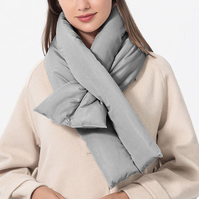 Bufanda Térmica Unisex Invierno - Cuello Cruzado Ajustable Antirrociaduras