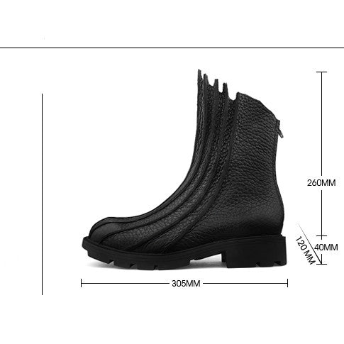 Botas de Invierno Martin Estilo Harajuku para Hombre - Image 7