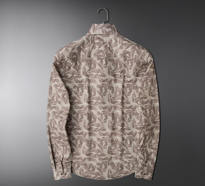 Camisa Hawaiana Casual de Manga Larga Ligera para Hombre - Image 11