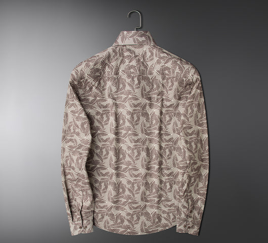 Camisa Hawaiana Casual de Manga Larga Ligera para Hombre - Image 11