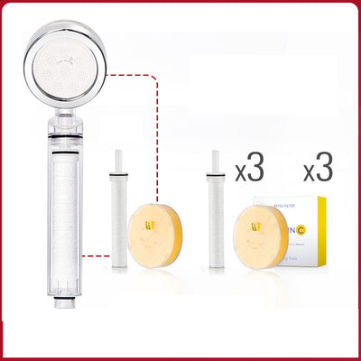Cabezal de Ducha con Filtro Vitamina C y Desclorador de Agua Suave - Image 16
