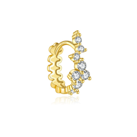 Aretes Estrella de Cinco Puntas en Plata 925 con Circón - Image 9