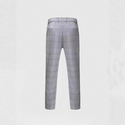 Traje Ejecutivo Slim Fit a Cuadros - Conjunto de Dos Piezas - Image 5