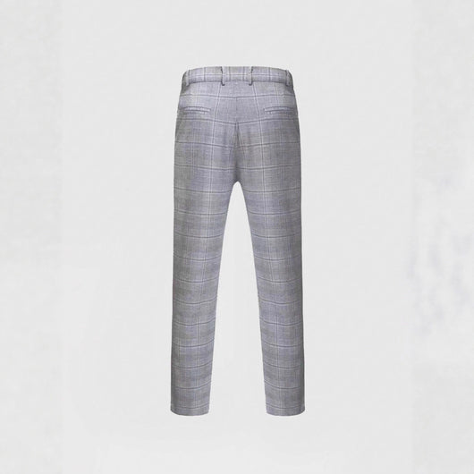 Traje Ejecutivo Slim Fit a Cuadros - Conjunto de Dos Piezas - Image 5