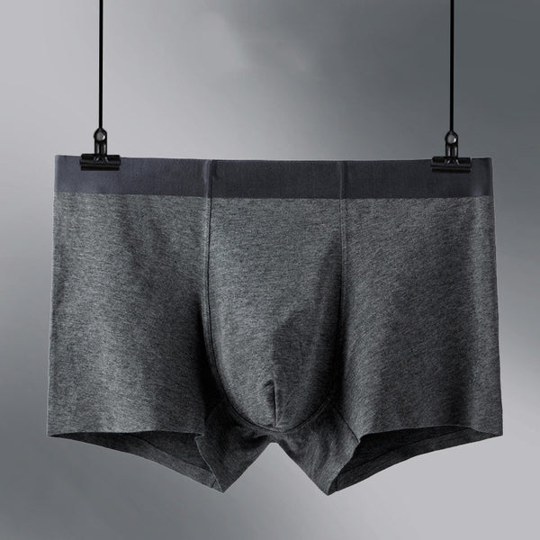 Calzoncillos Boxer Seamless de Seda Helada con Borde Plateado para Jóvenes - Image 4