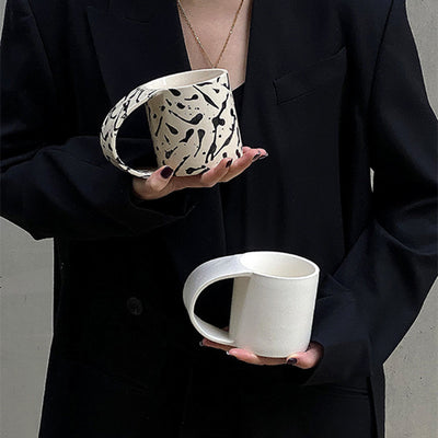 Taza Cerámica Vintage con Asa Grande - Estilo Hipster - Image 11