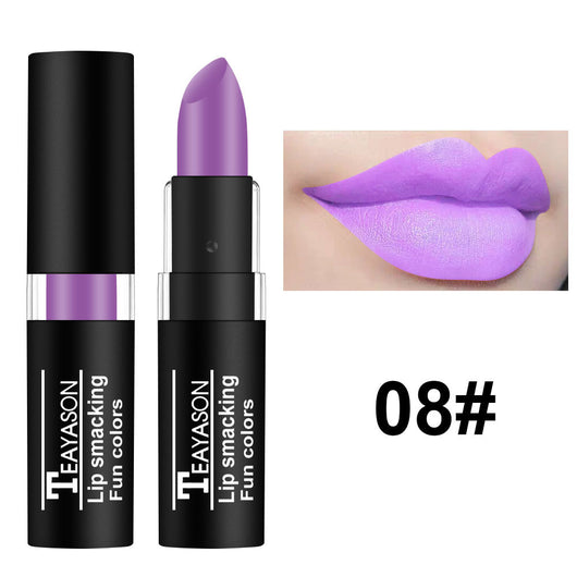 Labial Oscuro Nude Blanco Vampiro - Maquillaje Halloween Retro Creativo - Image 12