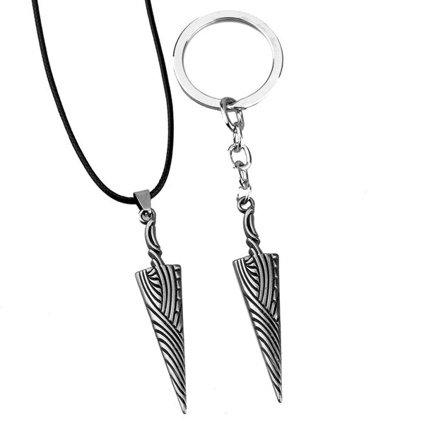 Llavero Navaja de Plata Pura