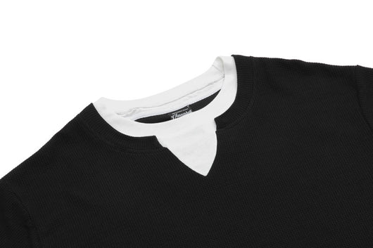 Playera Retro de Contraste a Cuadros para Hombre - Image 12