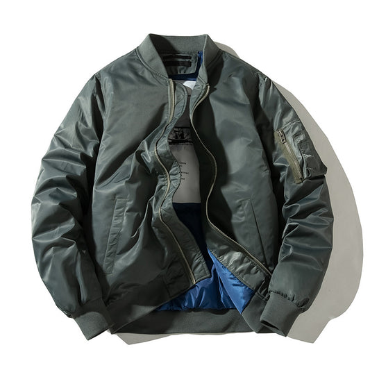 Chaqueta Piloto Militar para Hombre - Estilo Aviador Clásico