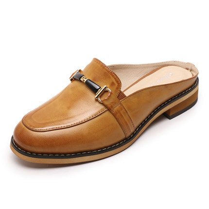 Pantuflas de Cuero con Hebilla Ecuestre - Image 18