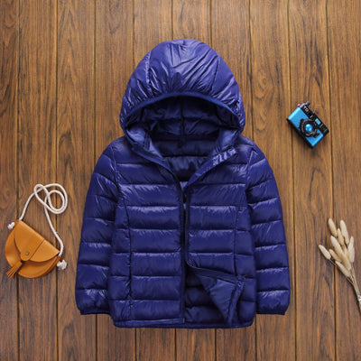 Abrigo Acolchado Infantil Ligero con Capucha - Chaqueta de Invierno en Algodón - Image 10