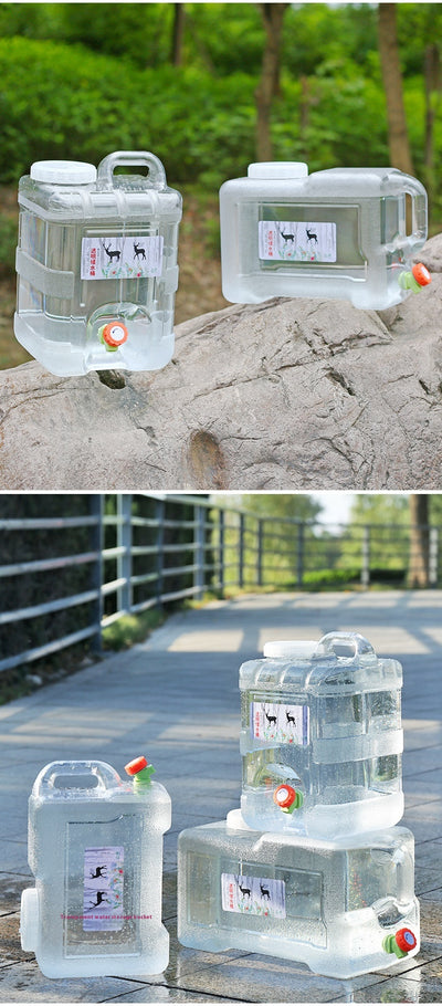 Cubo de Agua Portátil con Grifo para Camping y Viajes - Image 30