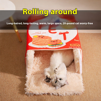 Cama Cerrada para Mascotas con Sensación de Seguridad - Image 3