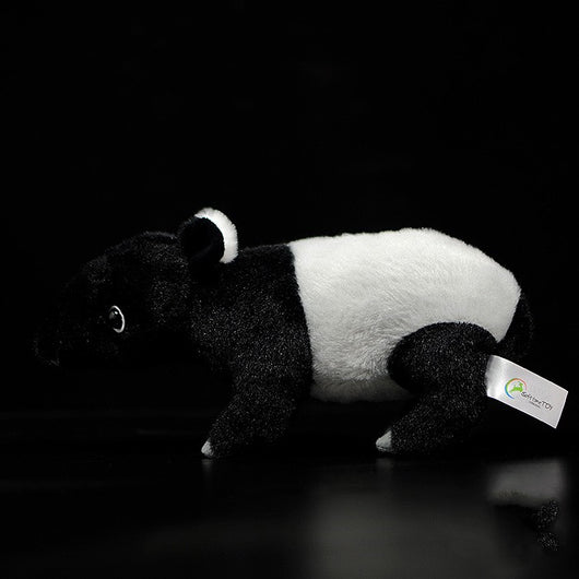 Muñeco Tapir Asiático Realista - Peluche Tapir de Malasia - Image 10