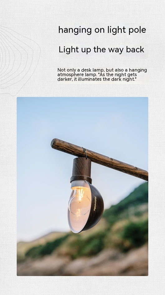 Lámpara LED Recargable para Camping - Luz Ambiental Portátil - Image 7