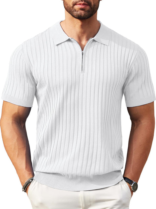 Polo Deportivo Hombre Manga Corta con Cierre - Estilo Golf Casual - Image 20
