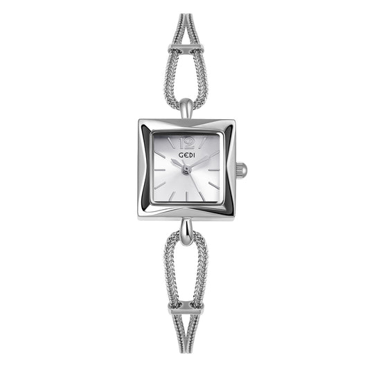 Reloj Pulsera Cuadrado Estilo Vintage en Aleación Premium - Image 6