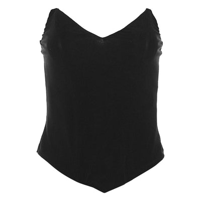 Chaleco Slim Fit Escotado sin Espalda Monocolor Versátil - Image 6