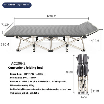 Cama Plegable Portátil para Camping y Oficina - Image 22