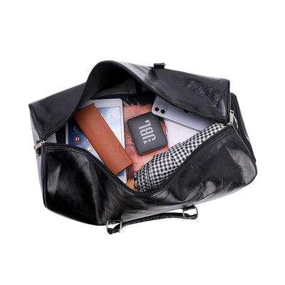Maleta de Viaje Ejecutiva PU Capacidad Grande - Bolsa Retro para Viajes Cortos - Image 3