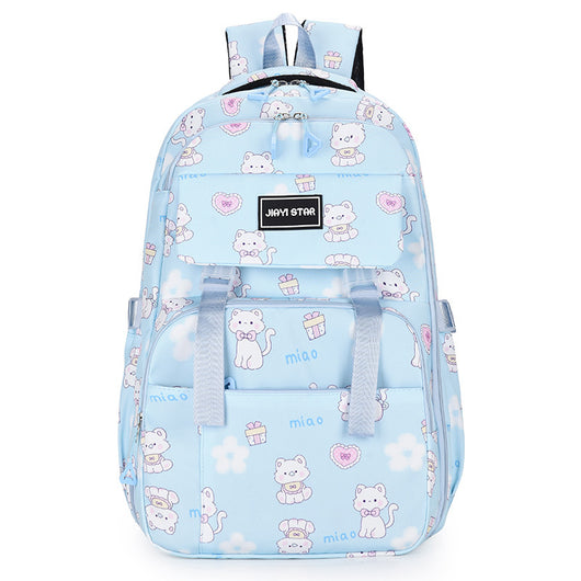 Mochila de Gran Capacidad con Estampado de Conejo Cartoon - Image 22