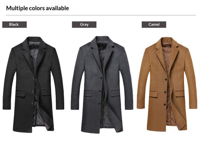 Abrigo Casual Moderno para Hombre Maduro - Image 12