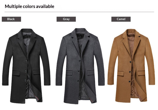 Abrigo Casual Moderno para Hombre Maduro - Image 12