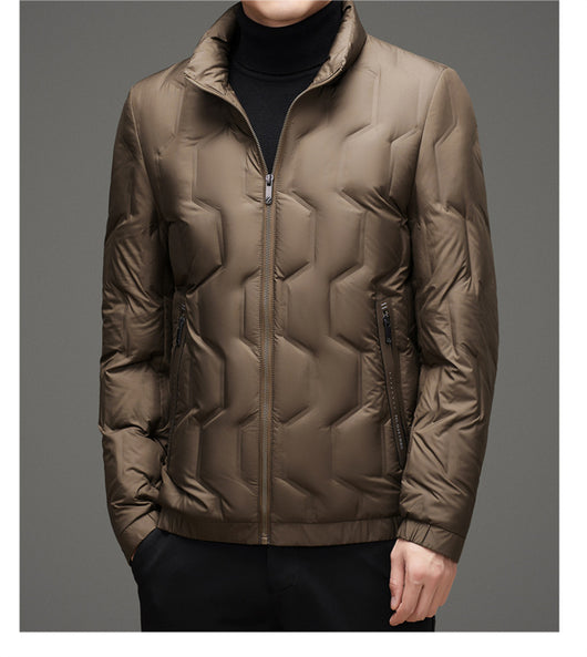 Chaqueta Acolchada Ligera con Cuello Alto para Invierno - Image 10