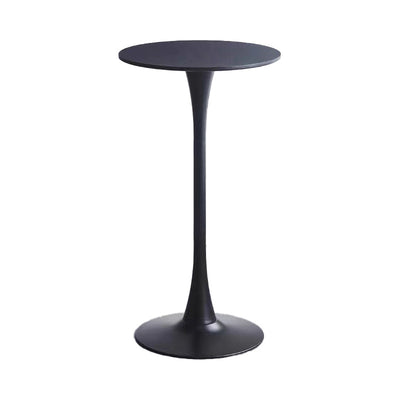 Mesa Alta Redonda para Negociaciones y Café - Diseño Moderno Leisure Home - Image 4