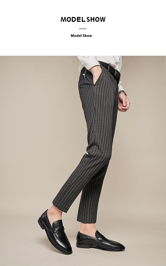 Zapatos de Cuero Británico sin Cordones - Comodidad Casual - Image 22