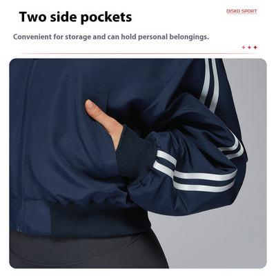 Chaqueta Térmica Deportiva con Bolsillos y Cierre - Image 11