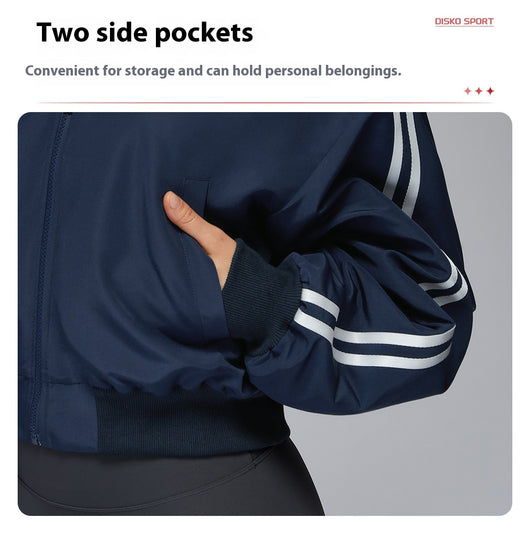 Chaqueta Térmica Deportiva con Bolsillos y Cierre - Image 11