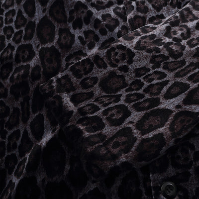 Abrigo Camisa Leopardo Terciopelo Estilo Europeo-Americano - Image 16