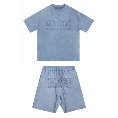 Conjunto Deportivo Japonés: Playera y Shorts Minimalista - Image 22