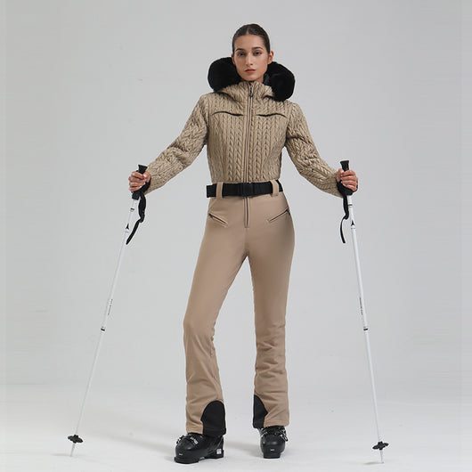Traje de Esquí Térmico Impermeable para Mujer - Protección Total en Montaña - Image 2