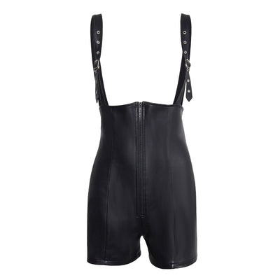 Overol Levantacaderas de Cuero PU con Cintura Ajustable para Mujer - Image 19