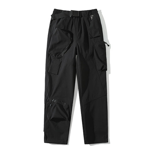 Pantalones Holgados Multibosillo para Hombre - Estilo Casual Moderno