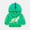 Cardigan Infantil Otoño con Diseño de Dinosaurio