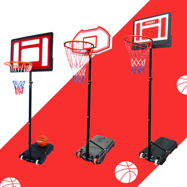 Canasta de Baloncesto Ajustable para Interiores y Exteriores