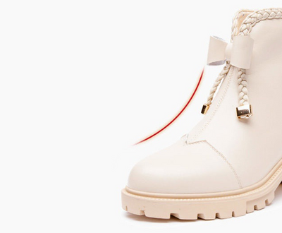 Botas Cortas de Fleece para Mujer Talla Grande - Image 7