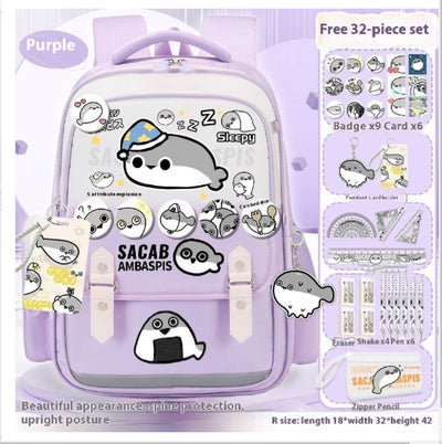 Mochila Escolar Ergonómica Turtle - Gran Capacidad y Alivio de Carga - Image 16
