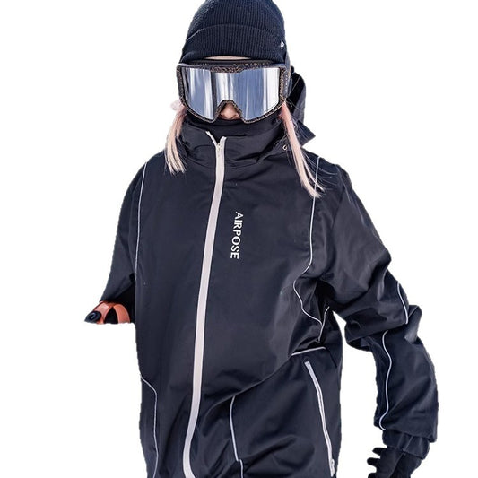 Chaqueta de Snowboard Impermeable para Mujer con Costuras Selladas - Image 2