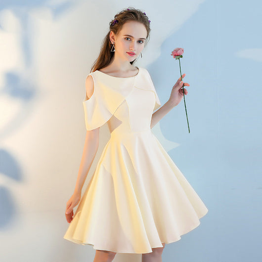 Vestido Corto para Damas de Honor en Rosa - Image 20