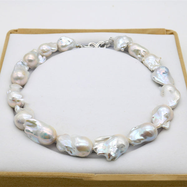 Collar Barroco de Perlas para Mujer - Elegancia Atemporal