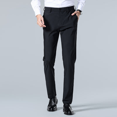 Pantalones de Vestir Primavera Hombre Resistentes a Arrugas sin Planchado