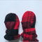 Vermelho e Preto Grade M