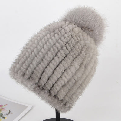 Gorro de Piel de Visón Coreano Premium - Calidez y Lujo - Image 11