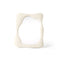 Cuadrado Blanco 17.5 X 22 Cm
