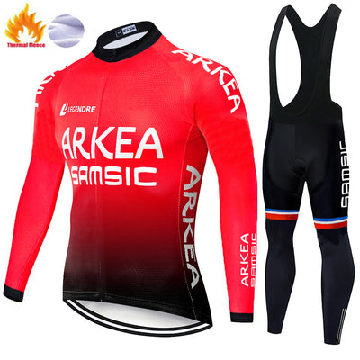 Jersey de Ciclismo Corto con Babero Térmico - Image 21